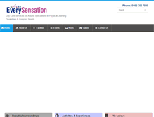 Tablet Screenshot of everysensation.co.uk